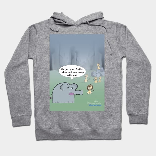 Enormously Funny Cartoons Pride Hoodie by Enormously Funny Cartoons